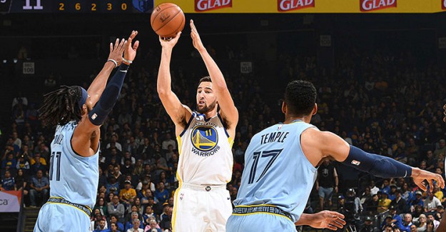 Warriors’u Memphis de Durduramadı!