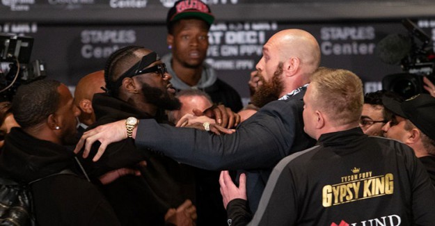 Wilder ve Fury’nin Unvan Maçı Öncesinde Ortalık Gerildi!