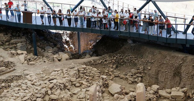 Yabancı Öğrenciler Göbeklitepe'yi Ziyaret Etti  