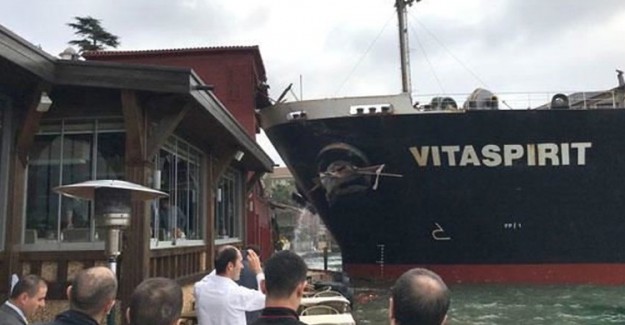 Yalıya Çarpan Geminin Kaptanı Demir Atmayı Reddetmiş