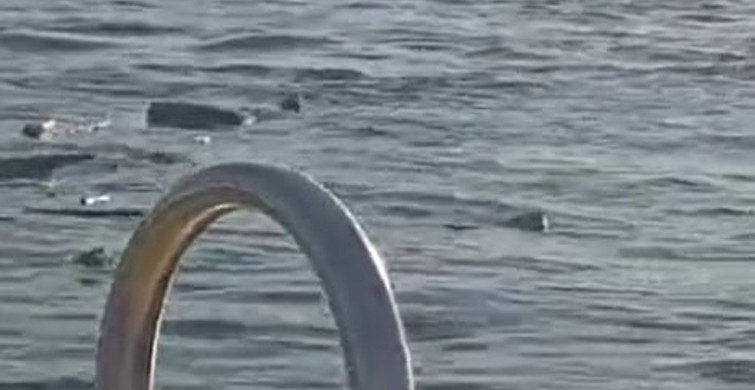 Yalova açıklarında su tankeri, tekneye çarptı; 2 kişi kurtuldu