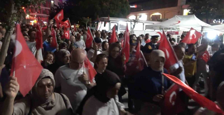 Yalova'da 15 Temmuz anma programı düzenlendi