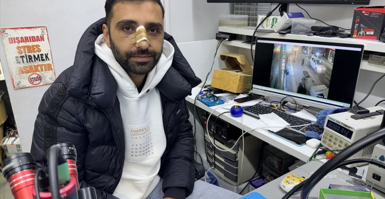 Yalova'da Güvenlik Kameralarındaki Kavga Anları