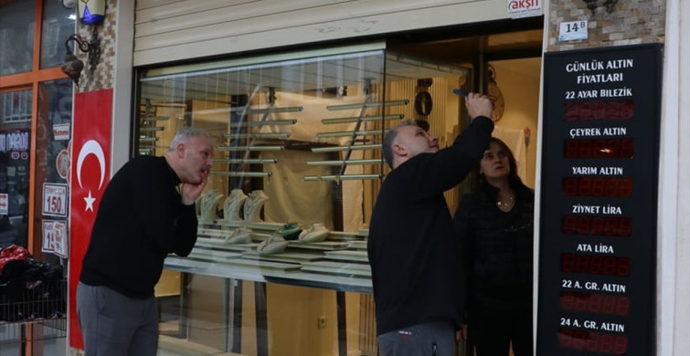 Yalova'da Kumanda İle Kuyumcu Soygunu