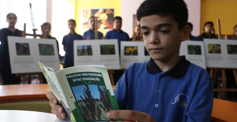 Yalova'da Öğrencilerden Endemik Bitki Projesi