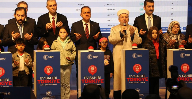 Yalova'da Yüzyılın Konut Projesinin Kura Çekimi Gerçekleşti