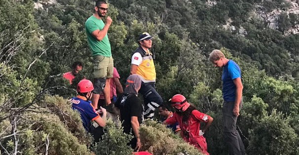 Yamaç Paraşütçüsünü Kurtarma Operasyonu Nefes Kesti
