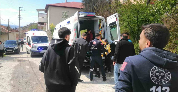 Yangın Anında Komşusunu Kurtarmak İsteyen Kahraman