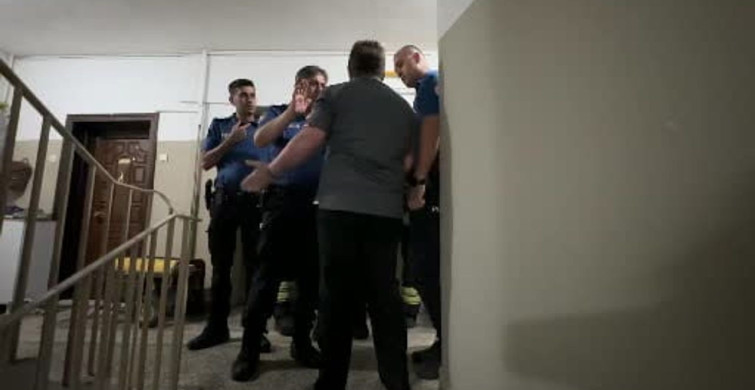 Yangın çıkarıp kendisini eve kilitleyen genç, ikna çabalarına rağmen çıkmadı