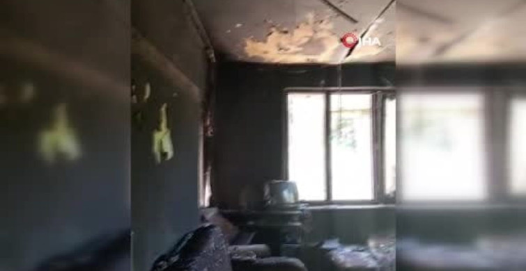Yangında evi yanan baba, yardım bekliyor