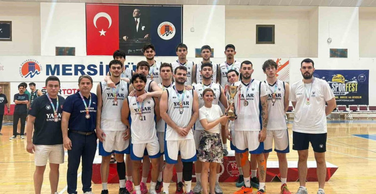 Yaşar Üniversitesi, potada Türkiye ikincisi oldu