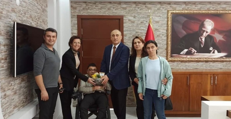 Yatağan Kaymakamı, Engelliler Derneği'ni Ağırladı