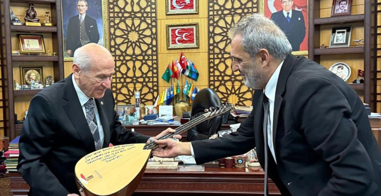 Yavuz Bingöl, MHP Genel Başkanı Bahçeli'yi Ziyaret Etti