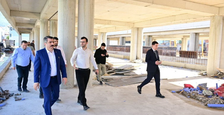 Yavuzselim Kapalı Pazar Alanı İnşaatında İlerleme Kaydedildi