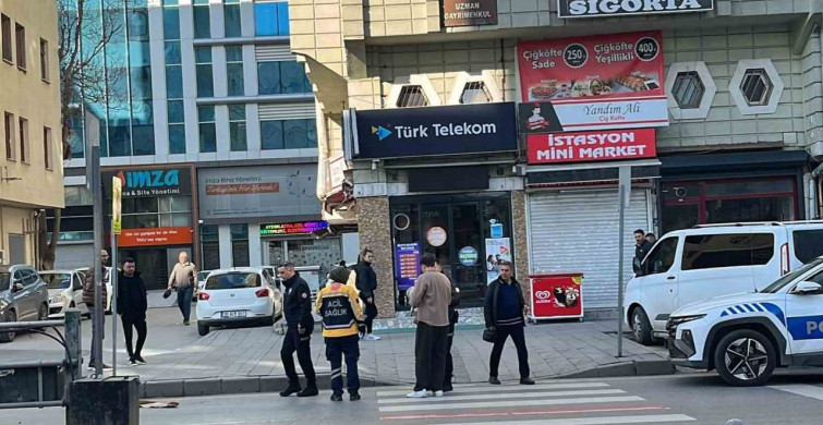 Yaya Motosiklet Çarpması Sonucu Yaralandı