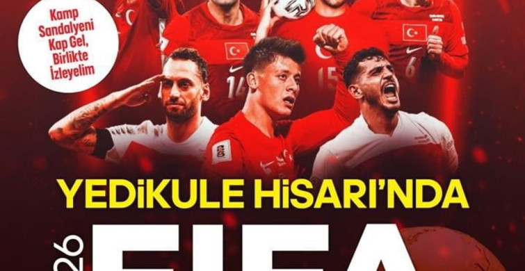 Yedikule Hisarı'nda Dünya Kupası Coşkusu