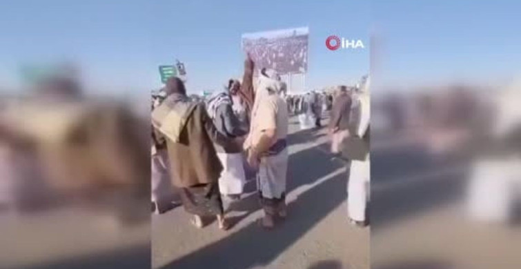 Yemen'de protestocu, arazisine el koyan Husileri protesto etmek için kendini ateşe verdi
