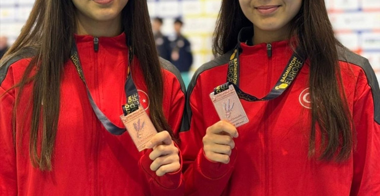Yemişen Kardeşler Avrupa 17 Yaş Altı Badminton Şampiyonası'nda Bronz Madalya Kazandı