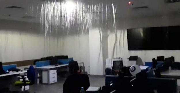 Yeni Açılan Bursa Şehir Hastanesi'ni Su Bastı