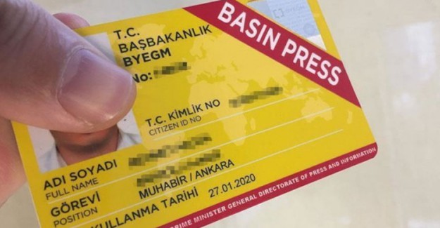 Yeni Basın Kartı Yönetmeliği Yayımlandı! İnternet Siteleri Yine Listede Yok