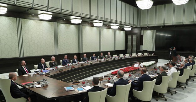 Yeni Sistemin İlk MGK'sı Erdoğan'ın Başkanlığında Toplandı
