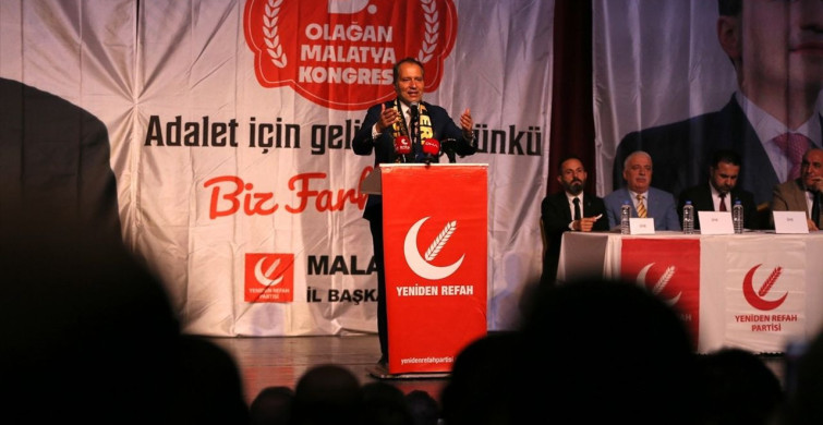 Yeniden Refah Partisi Genel Başkanı Erbakan'dan Malatya'da Erken Seçim Çağrısı