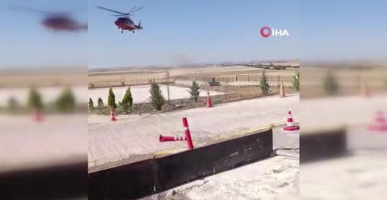 Yenidoğan bebek ambulans helikopterle hastaneye sevk edildi