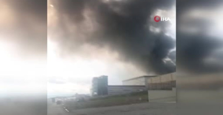 Yenimahalle'deki Mobilya Fabrikasında Yangın Çıktı