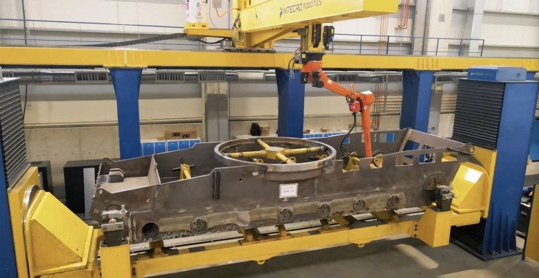 Yerli Robotların Katkısıyla ALTAY Tankı Üretimi Hızlanıyor Yerli Robotların Katkısıyla ALTAY Tankı Üretimi Hızlanıyor