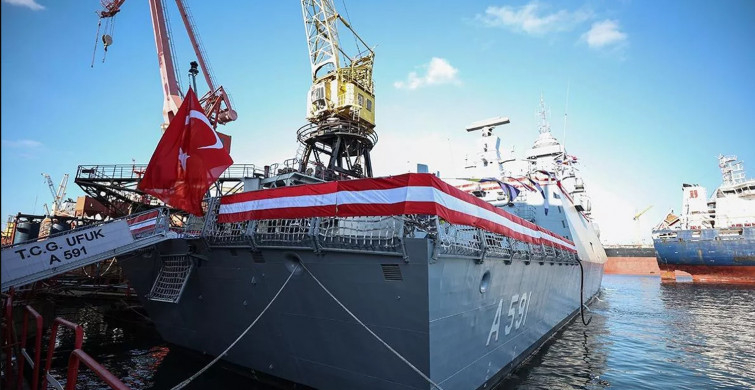 Yerli Ve Milli Gemimiz 'TCG Ufuk' Dünya Basınında: İlk 10 Ülke Arasına Girdik!