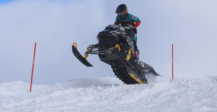 Yeşilay Dünya Kar Motosikleti Şampiyonası Türkiye Etabı Sona Erdi