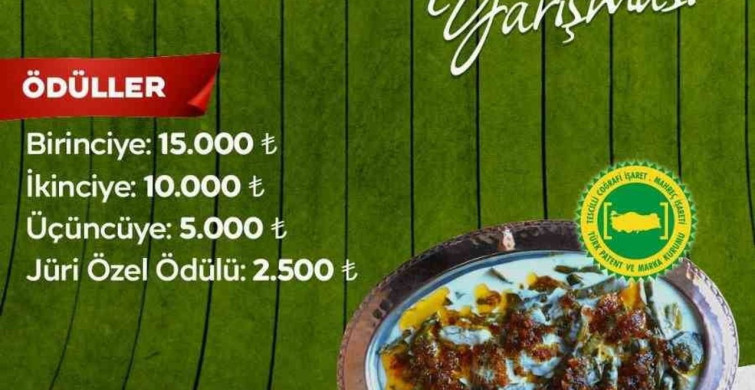 Yeşilyurt’ta kiraz yaprağı sarması için yarışma düzenlenecek