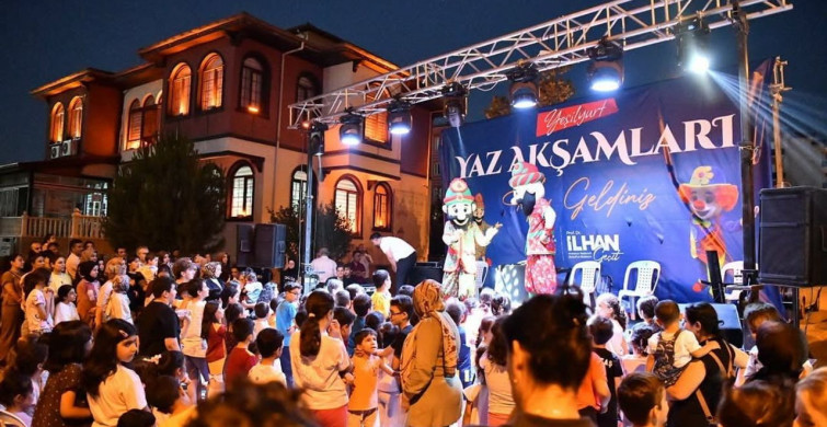 Yeşilyurt’ta yaz akşamları coşkusu
