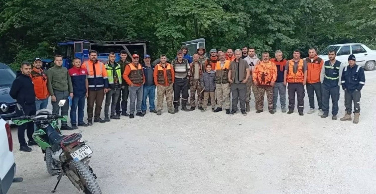 Yığılca'da fındık bahçeleri için sürek avı düzenlendi