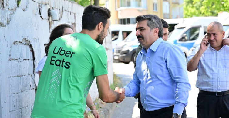 Yıldırım belediye başkanı oktay yıldız, teleferik mahallesi’nde esnafla buluştu