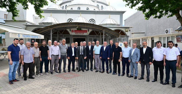 Yıldırım’da mahalle ziyaretleri Samanlı’da devam etti
