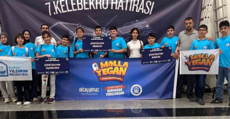 Yıldırım'ın Gençleri 7. Uluslararası Kelebek Robot Olimpiyatları'nda Zirveye Çıktı