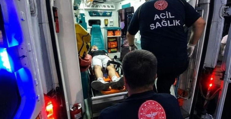 Yola dökülen yağ kazaya sebep oldu: 1 yaralı
