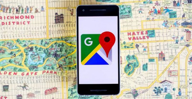Yönünü Google Haritalarda Bulmaya Çalıştı! Donmuş Nehre Döştü