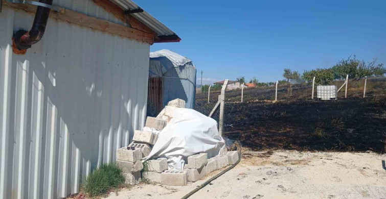 Yozgat'ın Sorgun ilçesindeki otluk alanda yangın kontrol altına alındı