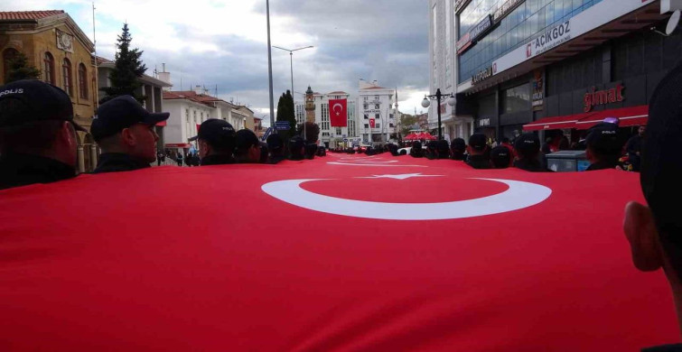 Yozgat'ta 19 Mayıs Bayrak Yürüyüşü Coşkusu