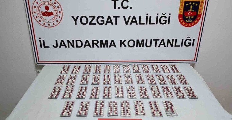 Yozgat’ta 613 Sentetik Uyuşturucu Hap Ele Geçirildi
