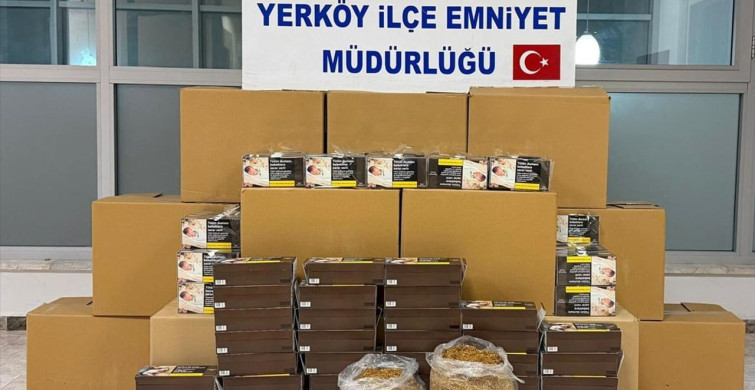 Yozgat'ta Büyük Kaçakçılık Operasyonu: 190 Bin Makaron Ele Geçirildi