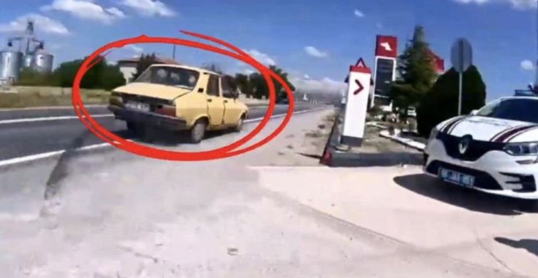 Yozgat'ta 'dur' ihtarına uymayan sürücüye 200 bin TL ceza kesildi
