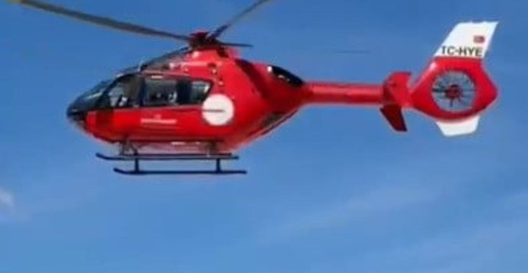 Yozgat'ta Karbonmonoksit Zehirlenmesi: Hasta Helikopterle Ankara'ya Sevk Edildi