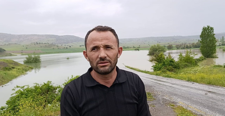 Yozgat'ta Yağışlar Nedeniyle Kayıkla Ulaşım Sağlandı