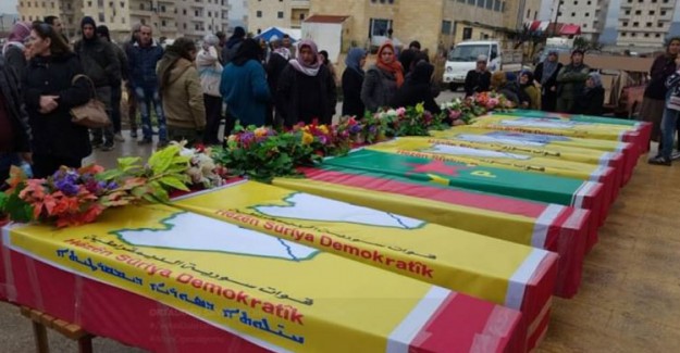YPG Teröristlerini Gömecek Mezar Bulamıyor!