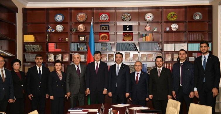 YTB Başkanı Turus, Azerbaycan'da Diaspora Komitesi ile Görüştü