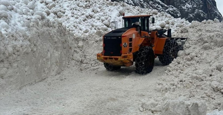 Yüksekova-Dağlıca Yolunda Çığ Faciası
