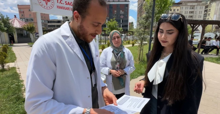 Yüksekova'da Tütün Bağımlılığına Karşı Seferberlik